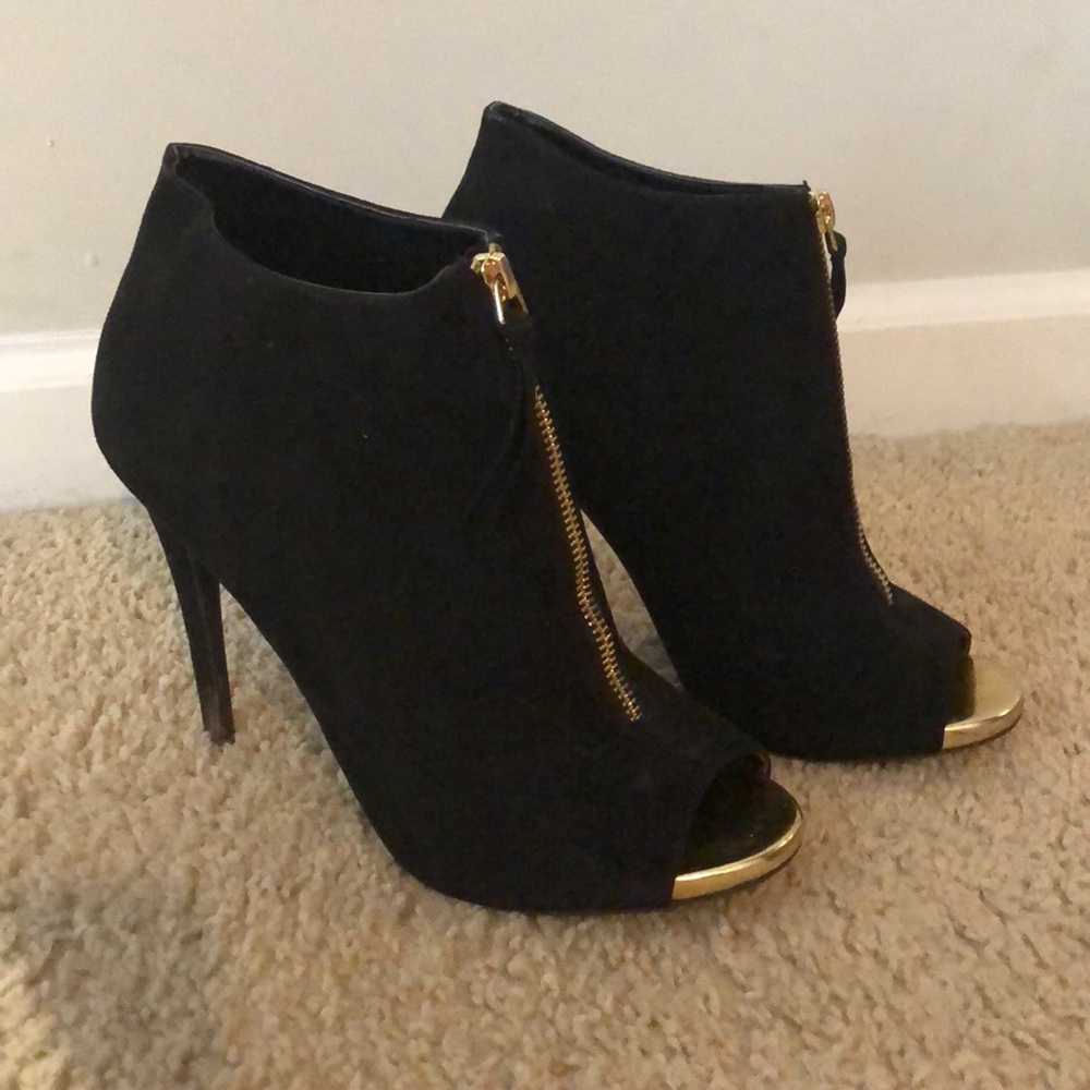 Mossimo Black Booties/Heels